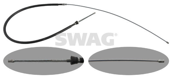 Seilzug, Feststellbremse - 30 94 8331 SWAG